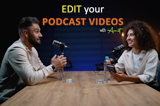 do podcast video editing