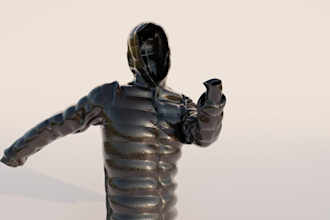 make 3d realistic clothing animation