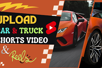 upload truck, motorcycle, car video on your youtube instagram pinterest snapchat