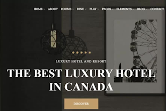 build vacation rental website short term rental hotel direct booking wix website