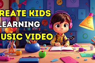do kids learning and nursery rhymes videos for your channel