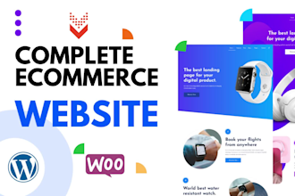 create multi vendor ecommerce website, online store for you