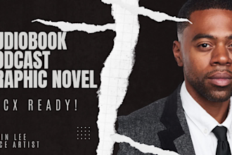 record engaging narration for your audiobook, podcast or graphic novel
