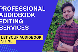 do professional audiobook editing for you meet acx standards