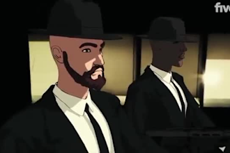 do 2d japanese anime fighting animation, traditional frame by frame music video