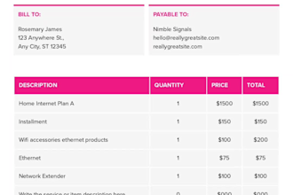 create sales invoice business invoice consulting invoice service invoice