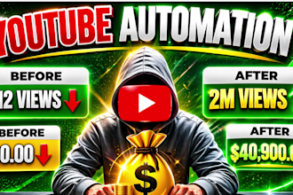 build profitable youtube cash cow channel with done for you automation system