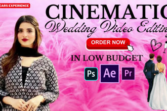 do wedding video editing with cinematic storytelling