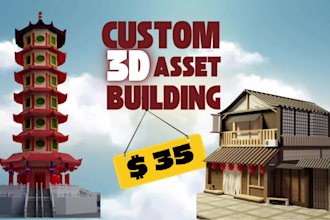 design 3d print landmark iconic and building miniatur monumen