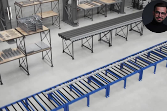 create 3d industrial animation 3d manufacturing 3d factory still process video