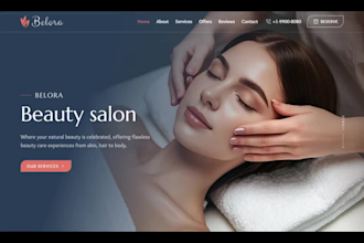 design wix cosmetic clinic website wellness website clinic website salon website