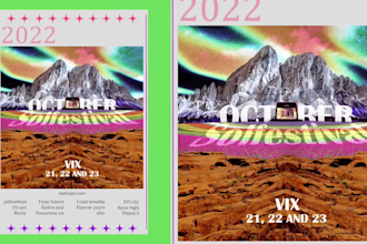 design a poster for gig concert or anything