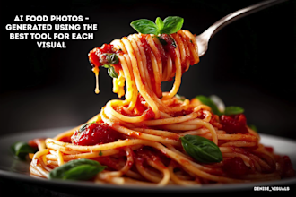create realistic and aesthetic food images using ai