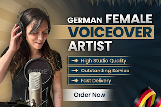 record your answering machine message in a female voice