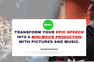 create your speakers signature reel as a speaker showreel reel editor