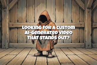 create custom ai videos from your ideas for tiktok, youtube