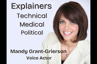 create an explainer voiceover