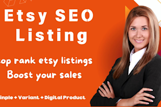 etsy SEO product listings
