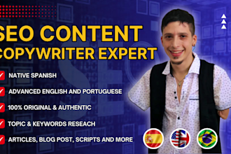 provide SEO blog writing and article writing services