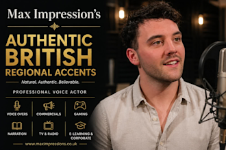 voice any UK regional accent