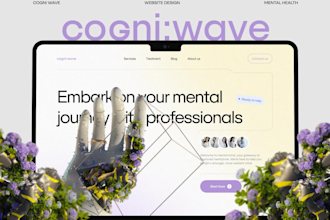 design 3d website and landing page for your business