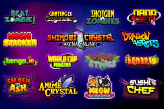 create high quality game title or logo for your video games