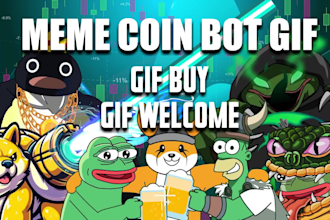 create GIF animation for your crypto project