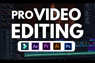 do professional video editing and post production in 24 hrs