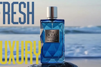 create 3d perfume bottle animation, ai luxury product video commercial