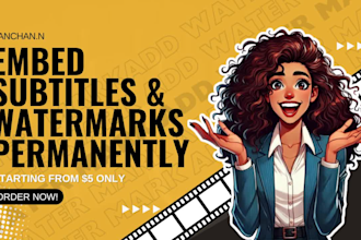 add watermark, logo or subtitles to your videos