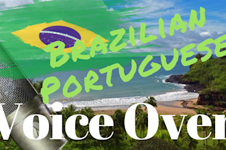do brazilian portuguese voice over