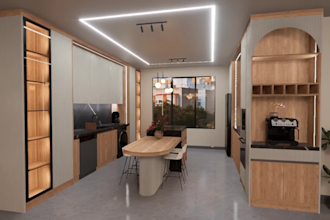 design kitchen cabinets as a cabinet maker with 3d and shop drawings