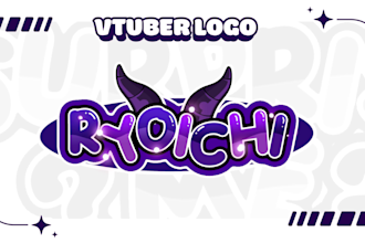 design a logo for vtuber and streamer online for twitch