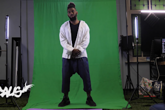 replace your green screen with high quality, realistic 3d scenes
