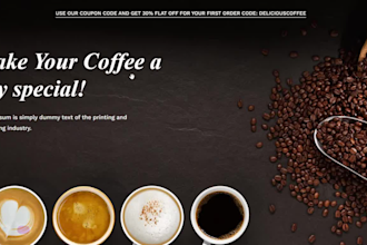 design a 7 figure shopify dropshipping coffee store