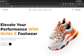 develop your custom website from scratch