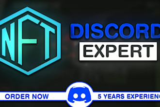 build a fully secure custom crypto nft discord server for your community