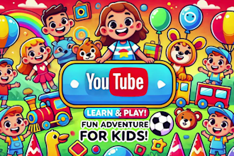 make fun and educational kids learning videos for youtube