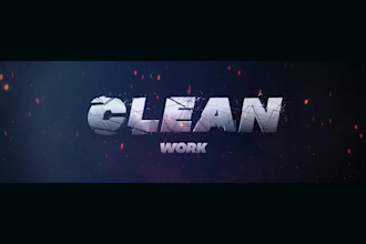 create a decent cinematic trailer for your game or movie