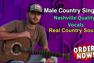 be your pop acoustic country music producer and male vocalist