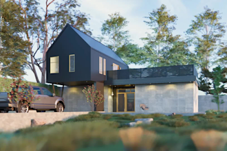 do 3d rendering architectural exterior design, commercial , house