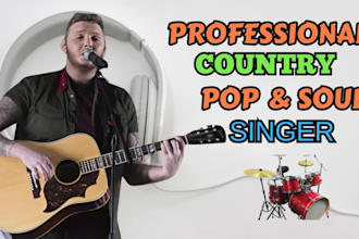 sing and write powerful pop country, soul, country singer and rock music