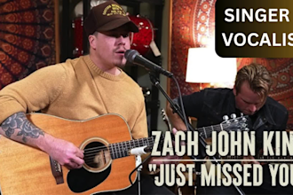 sing your custom country music song country singer and music producer