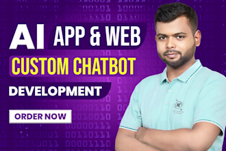 develop chatgpt ai mobile app or website ai saas app ai chatbot ai software