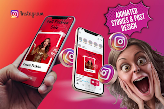 design instagram stories posts viral reels video ads