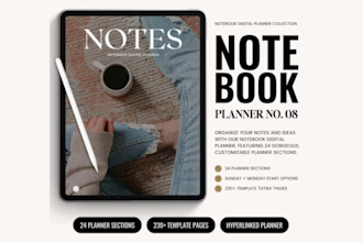 create etsy digital product, hyperlinked planner, optimize your etsy shop set up