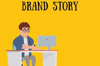 write your brand story or about us page