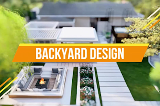 do backyard landscape design as a landscape architect