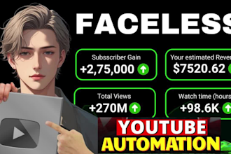 do viral faceless automation cash cow video, tiktok shop video, ai history short