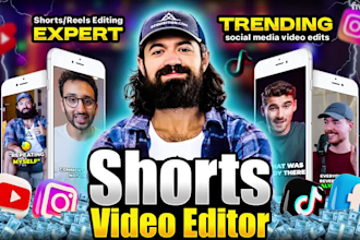 be your faceless videos editor for youtube shorts, tiktok videos,instagram reels